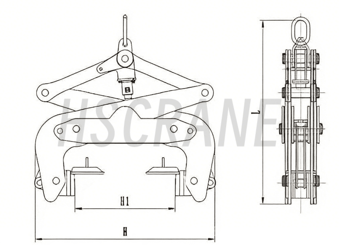 Крановые щипцы-19