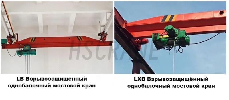 LB Взрывозащищённый однобалочный мостовой кран-1_副本