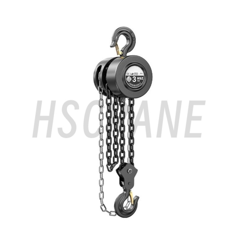 Цепной блок с круглым подъемником