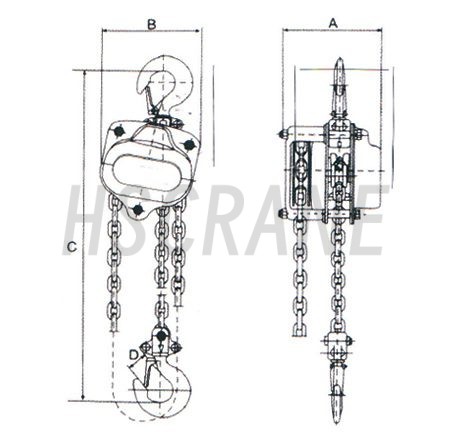 Цепные тали из нержавеющей стали