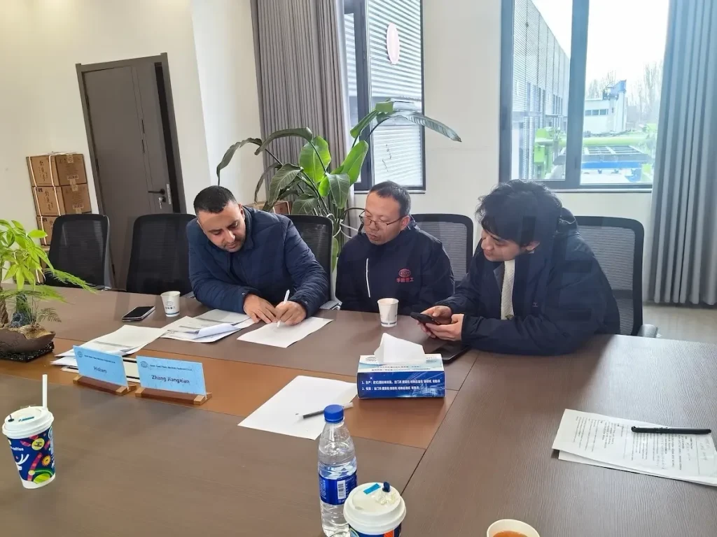 Визит ливанских клиентов на завод 3