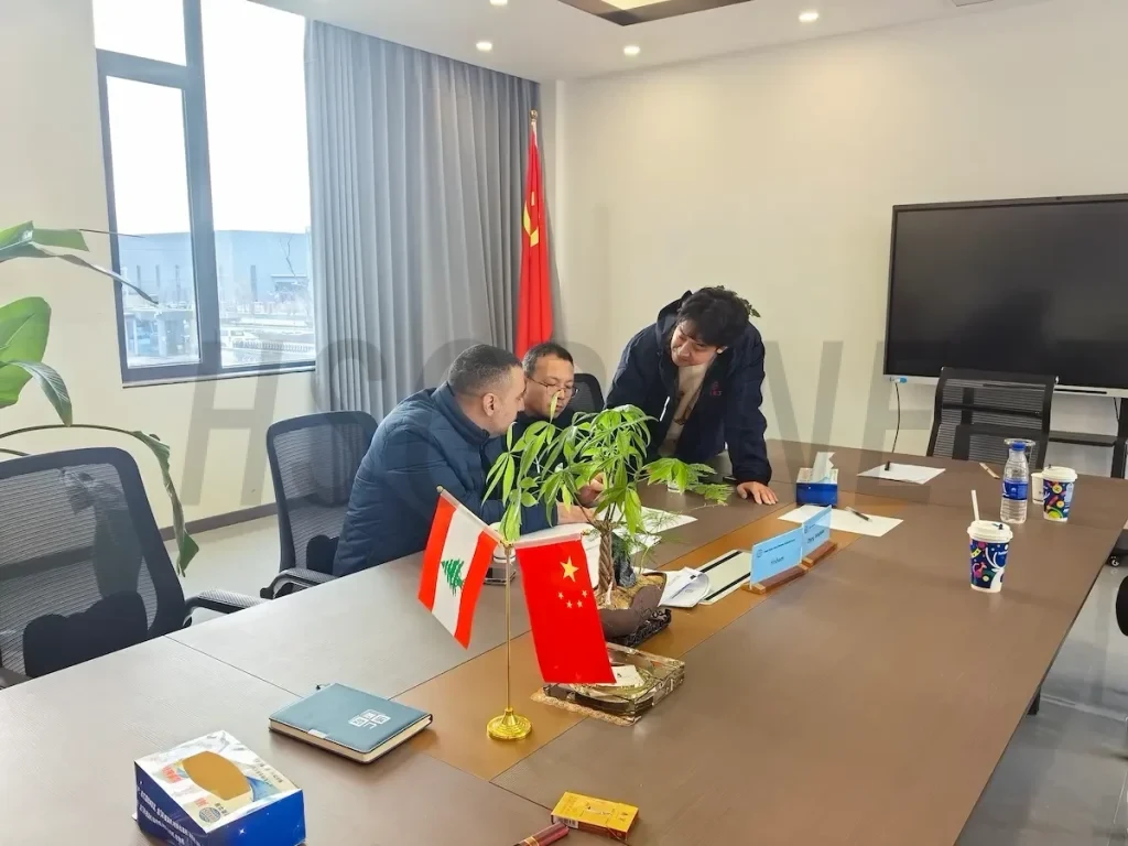 Визит ливанских клиентов на завод 4