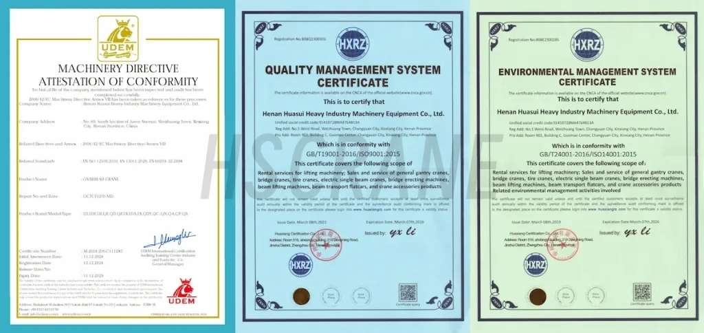 Сертификат международной сертификации HNHS