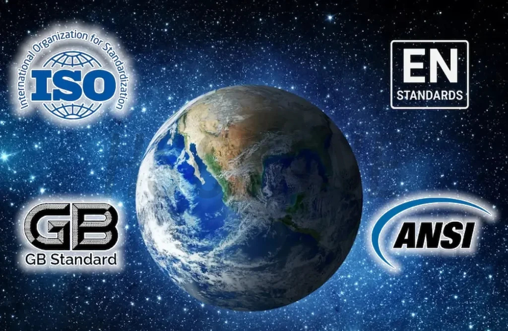 ISO EN ANSI GB. Полное сравнение
