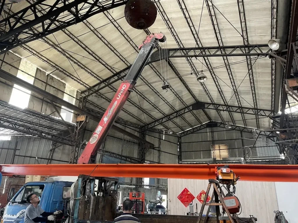 Монтаж мостового крана 2