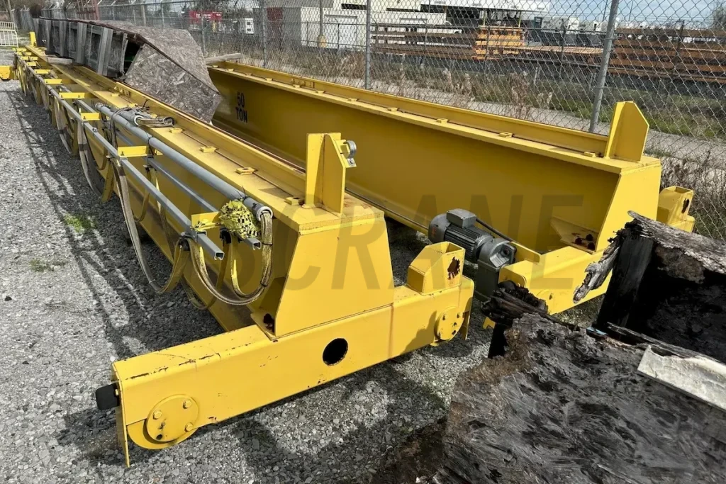 двухбалочный мостовой кран 50 т концевая балка