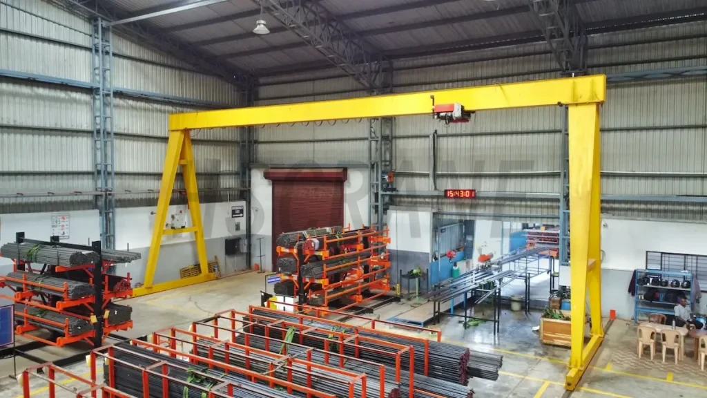 козловой кран для цеха