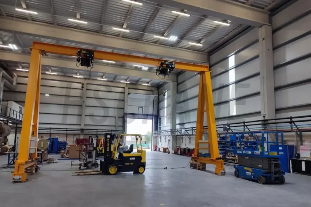 Выбор подходящего конструктивного типа козловой кран