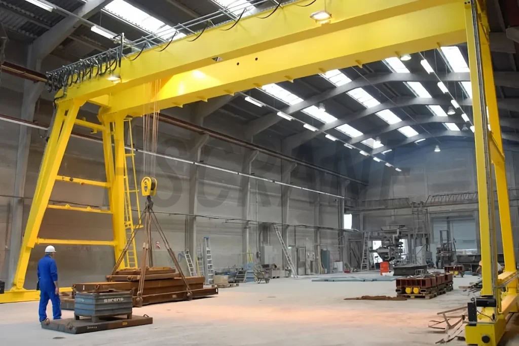козловой кран для цеха