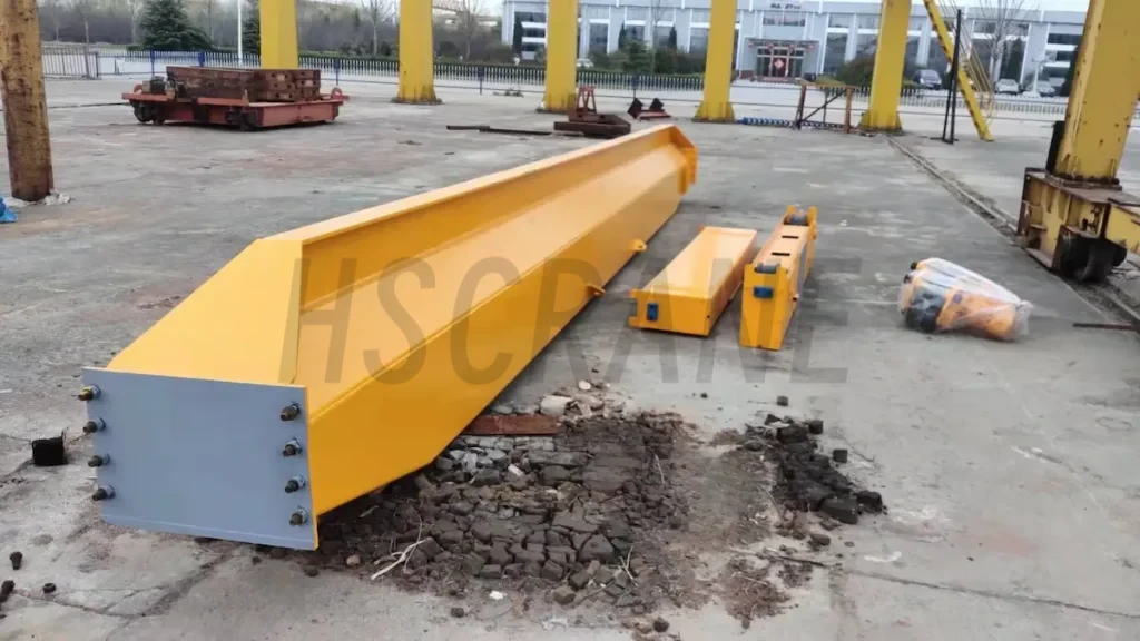 Конструкция козлового крана грузоподъемностью 20 тонн