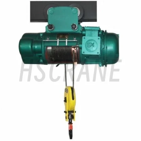 Взрывозащищённая электрическая таль с канатным подъёмом