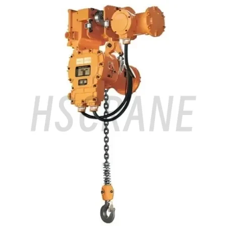 Взрывозащищённая электрическая цепная таль3