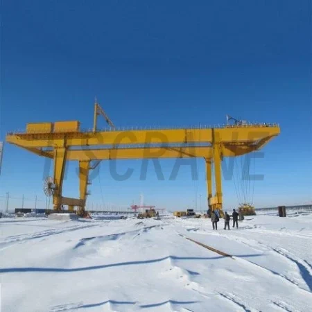 Двухбалочный козловой кран