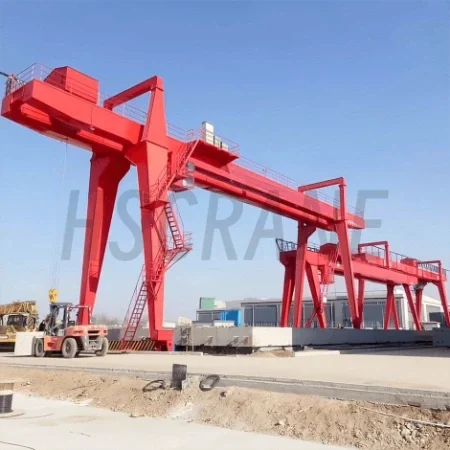 Двухбалочный козловой кран