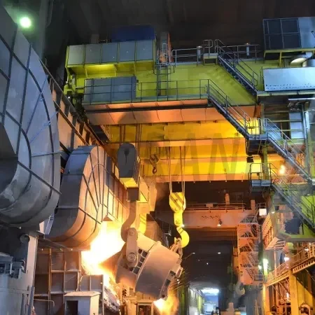Загрузочные краны для производства стали