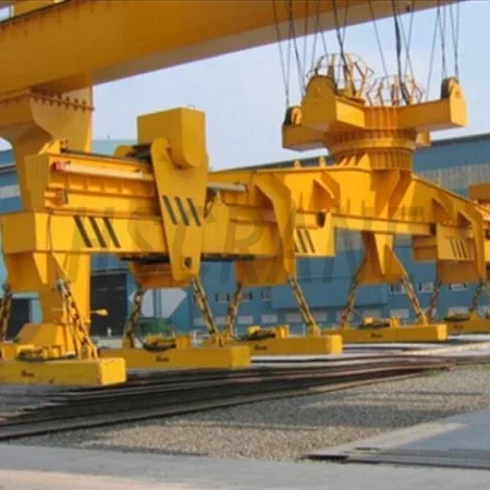 Мостовые краны с электромагнитной балкой